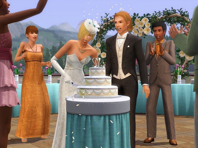 Le gâteau de mariage